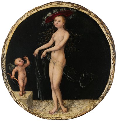 Venus und Amor von Lucas Cranach the Elder